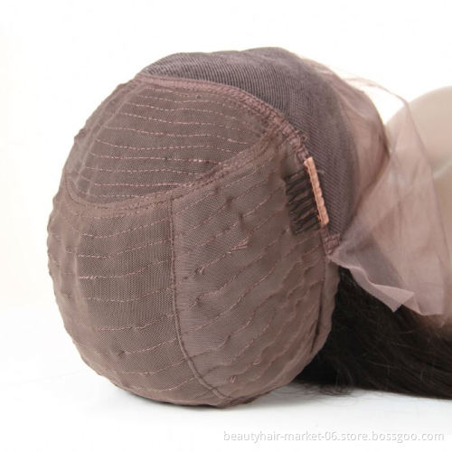 12A Brazilian Young Girl One Donor Remy Virgin Hair Human Full Lace Wig Top Quality Body Wave Human Hair Full Lace Wig